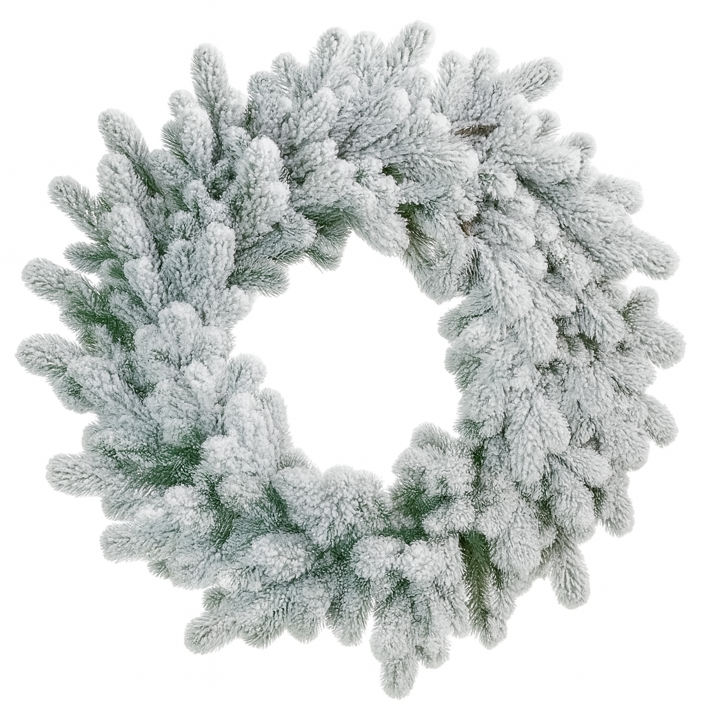 Guirlanda Decorada Pinheiro Nevado