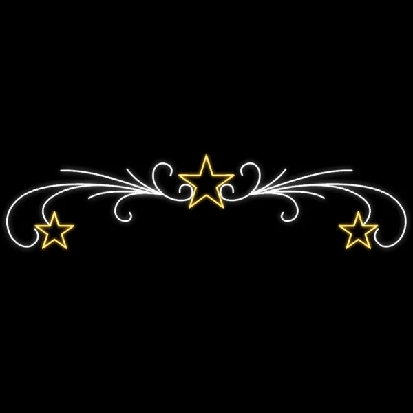 Painel Luminoso Ornamento Estelar