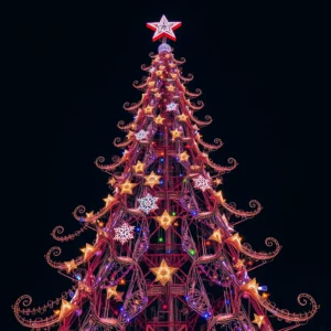 Árvore de Natal Arabesco Luxo