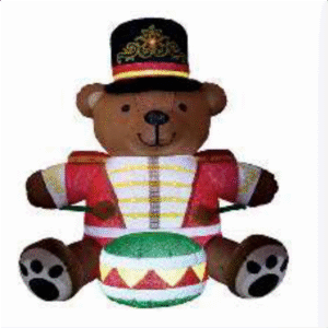 Enf. Musical Urso/Tambor Inflável 2,74cm