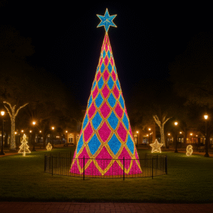 Árvore de Natal Gigante Diamante
