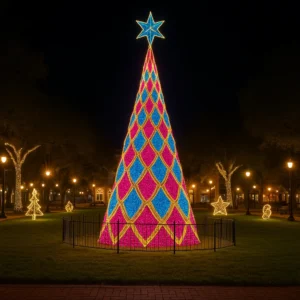 Árvore de Natal Gigante Turmalina