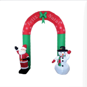 Arco Inflável de Papai Noel – 2,40 m de altura