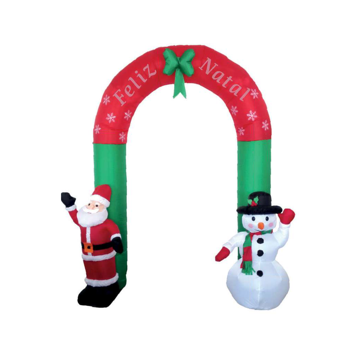 Arco Inflável de Papai Noel – 2,40 m de altura