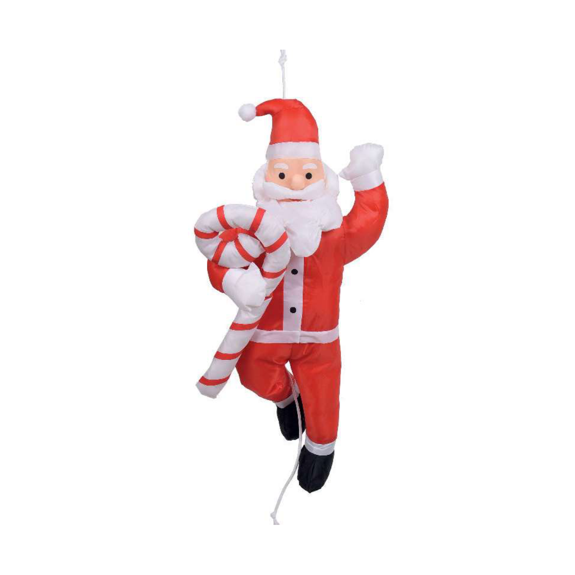 Papai Noel Tecido c/ Bengala