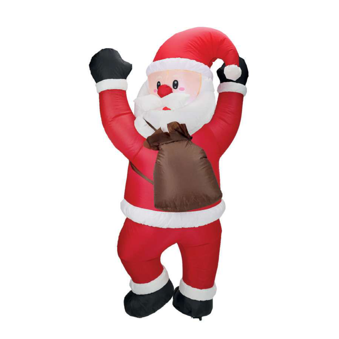 Papai Noel Inflável com Mochila de 1,80 m