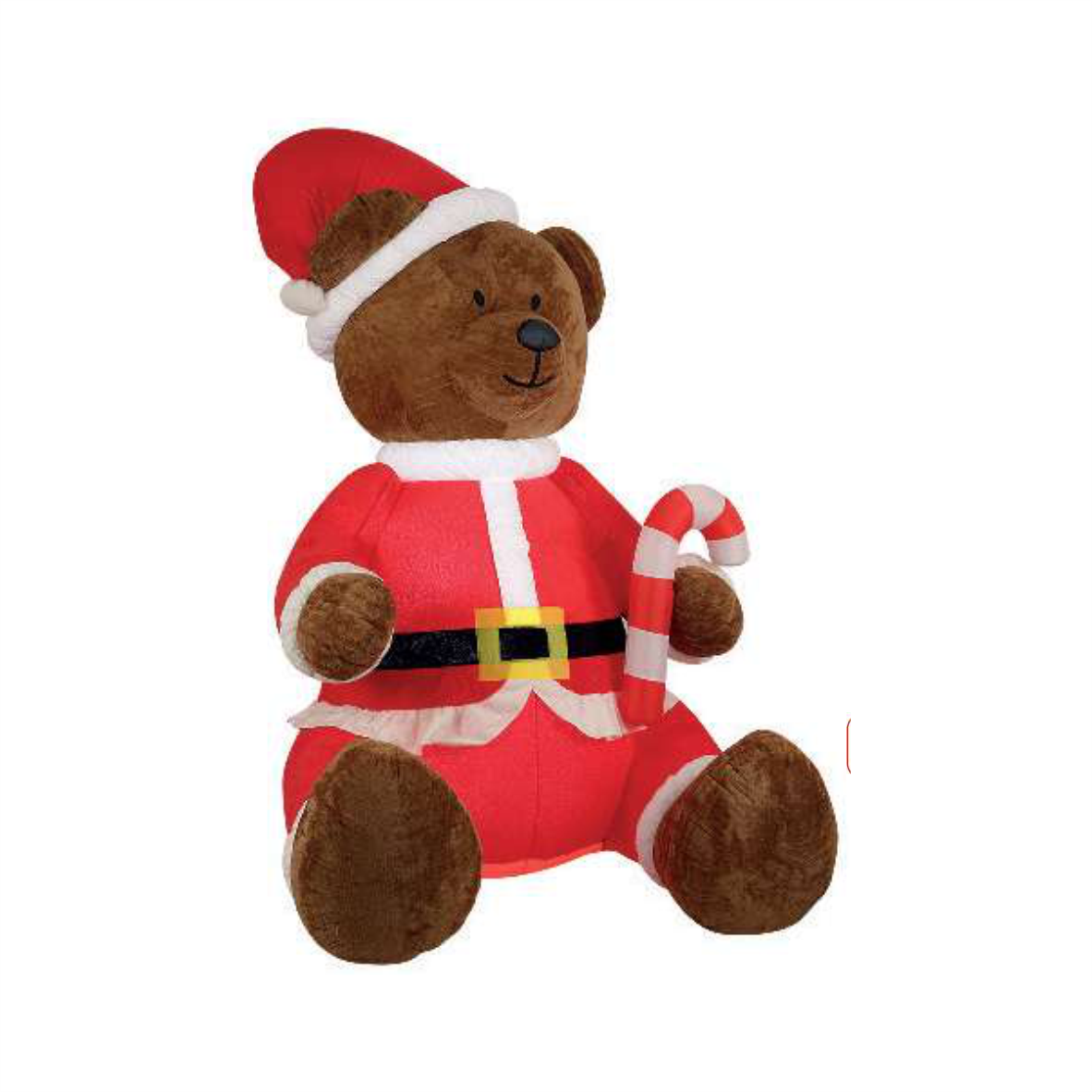 Urso Pelúcia Inflável c/ 3 LED 170cm