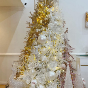 Árvore de Natal decorada Sublime Luxo