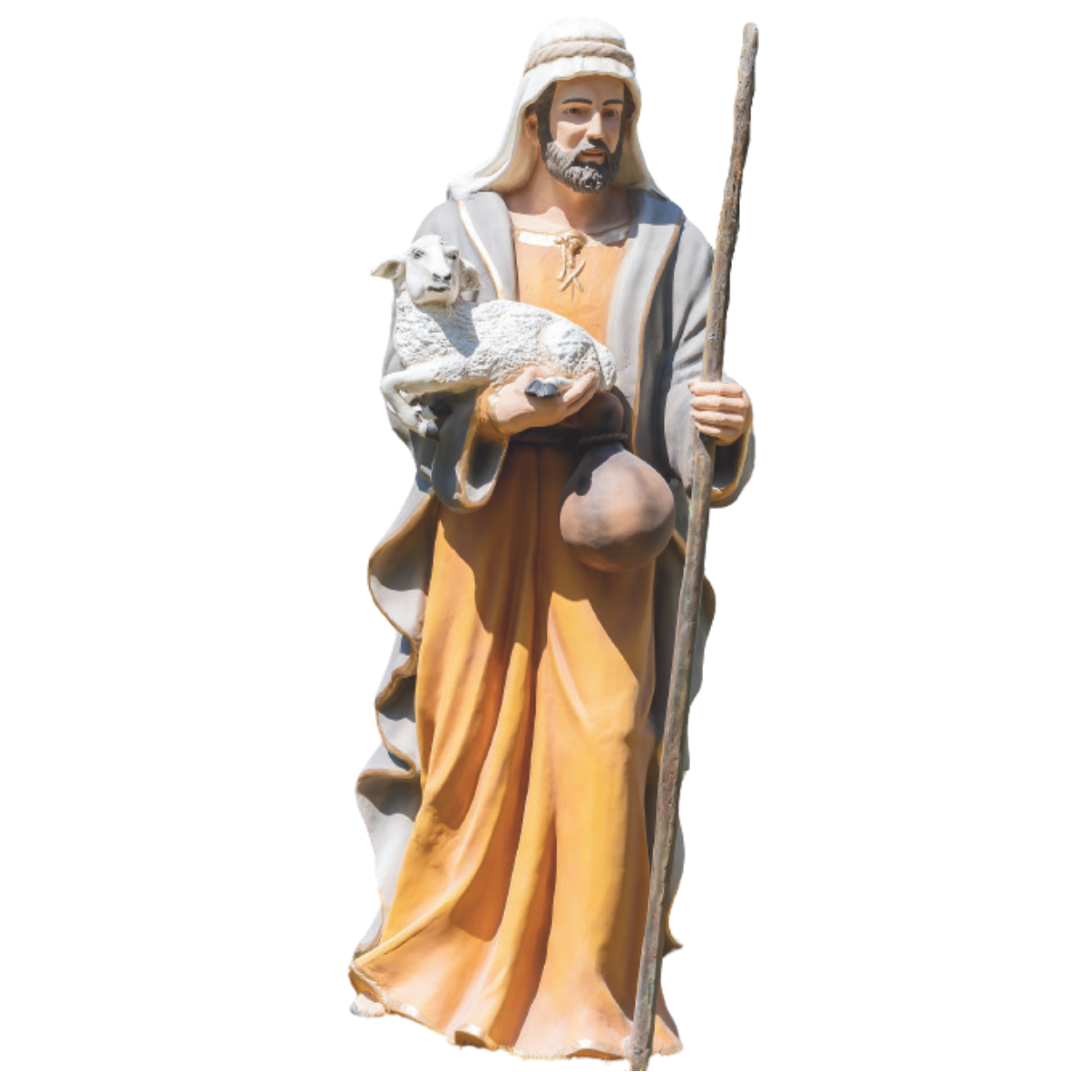 Pastor em Fibra de Vidro