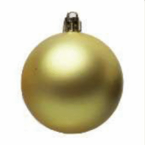 Bola Ouro Fosco Tradicional Gigante