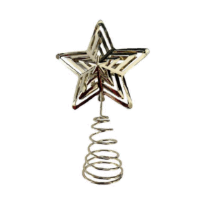 Ponteira Estrela Dourada Metálica