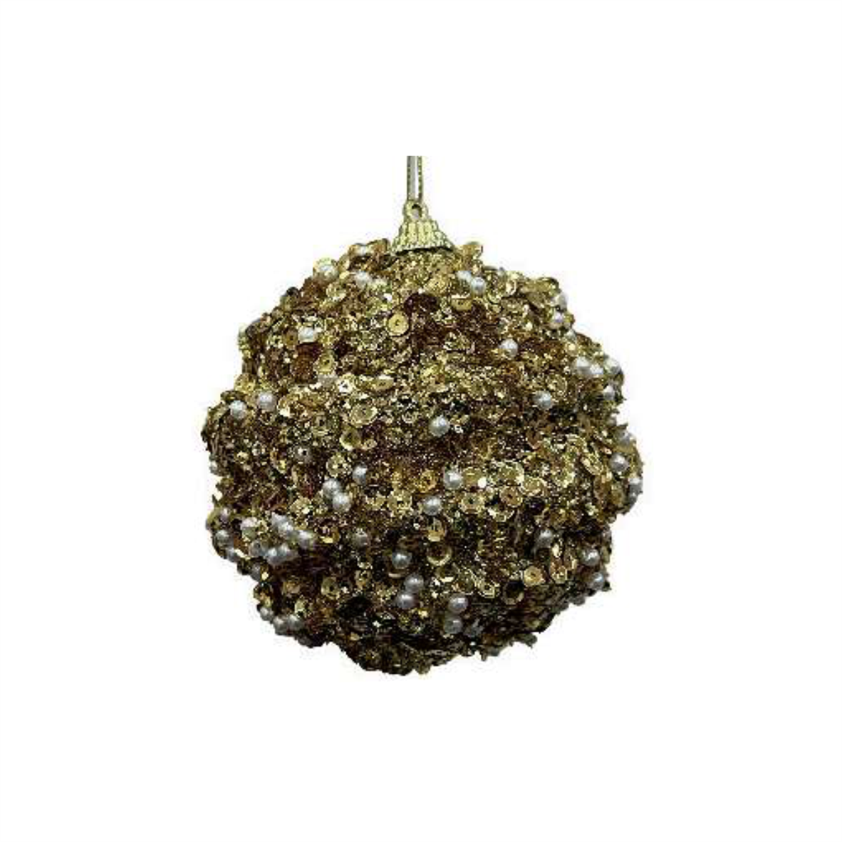 Bola Glamour Dourado – Brilho Imperial