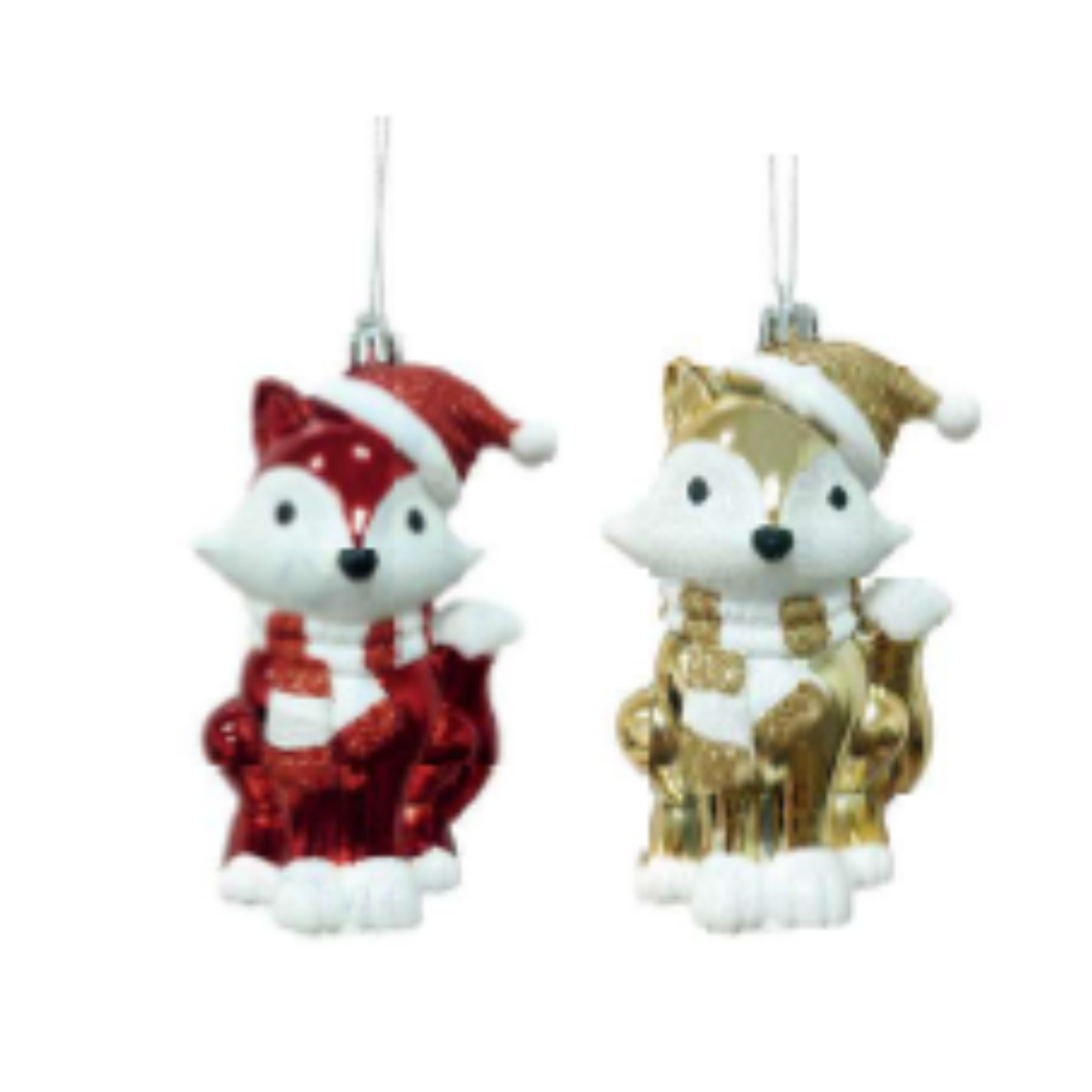Pendente Raposinha Encantada de Natal