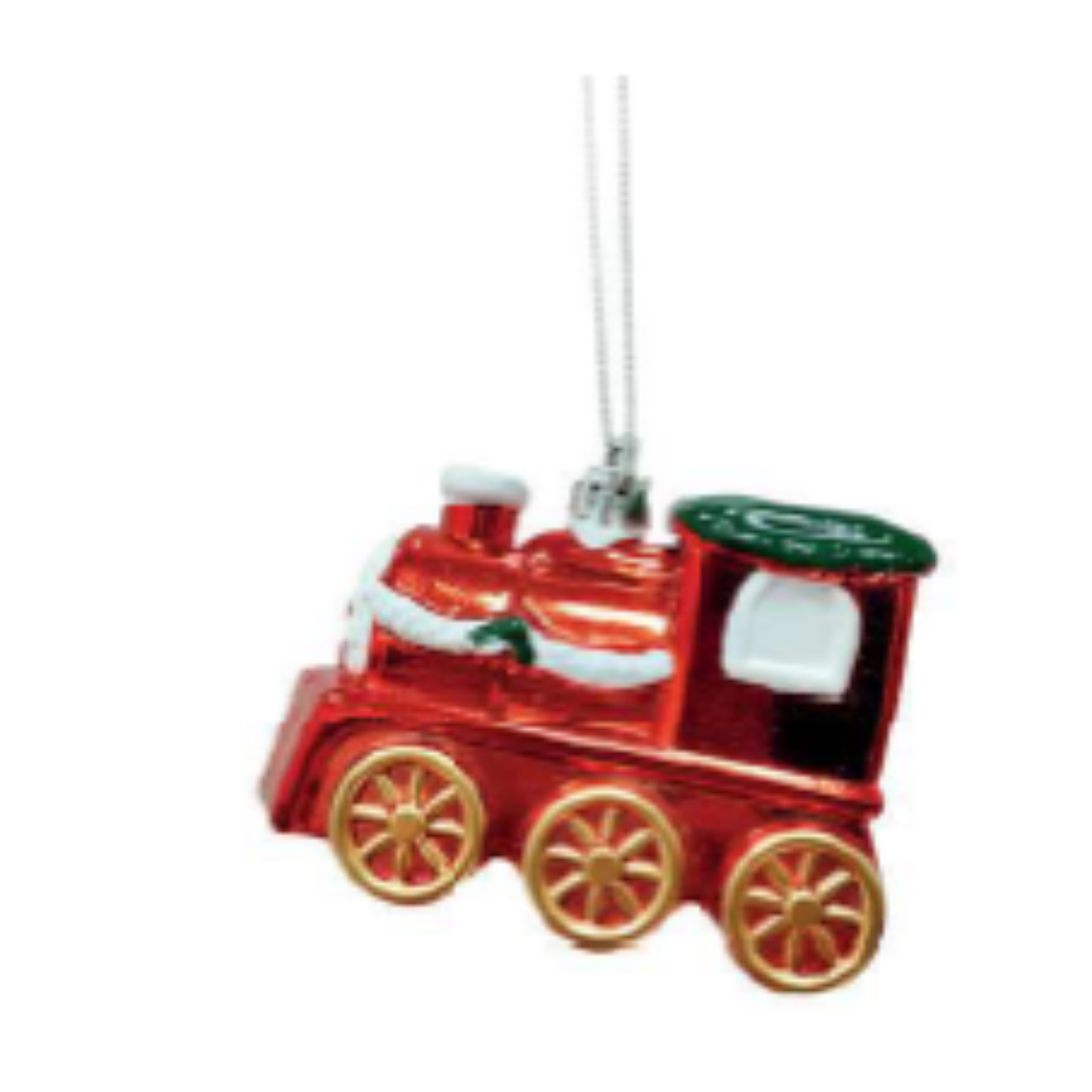 Pendente Trem Vermelho Natalino