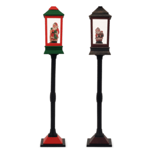 Poste Natalino Musical com LEDs